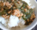 ♡納豆・めかぶかけご飯♡作り方4写真
