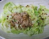 火も包丁もなし!!きゃべつのホットサラダ作り方4写真