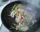 生姜焼きうどん作り方3写真