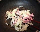 簡単イタリアン♪うどんdeジェノベーゼ♡作り方1写真