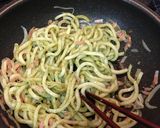 簡単イタリアン♪うどんdeジェノベーゼ♡作り方3写真