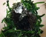 ＊ほうれん草海苔和え＊作り方3写真