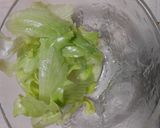 柿とミニアスパラとレタスのサラダ作り方8写真