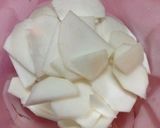 柿と生ハムとかぶのサラダ作り方1写真