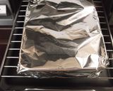 薩摩芋とひき肉のハンバーグ風グリル焼き作り方5写真