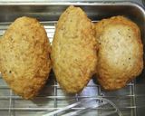 ★喉にいい食材★蓮根揚げバーグみぞれ餡作り方3写真