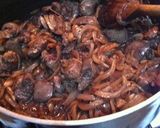玉ねぎたっぷり♪鶏レバーと赤ワイン炒め作り方8写真