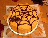 パンプキンマスカルポーネハロウィンケーキ作り方11写真
