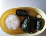キャラ弁★ひつじのショーン★おにぎり弁当作り方2写真