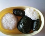 キャラ弁★ひつじのショーン★おにぎり弁当作り方3写真