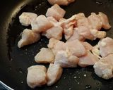 さつまいもと鶏の甘煮作り方5写真