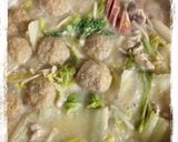 胡麻ドレであの味に挑戦☆胡麻豆乳鍋作り方3写真