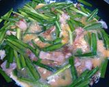 豚バラ入り簡単にら玉♬作り方4写真