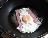 朝食に!ベーコンと目玉焼きトースト作り方4写真