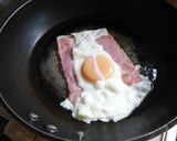 朝食に!ベーコンと目玉焼きトースト作り方4写真