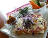 朝食に!ベーコンと目玉焼きトースト作り方6写真