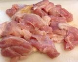 鶏肉とエリンギのオイスター★作り方1写真
