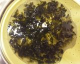 アオサとシラスの柚子胡椒パスタ作り方1写真