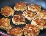 お弁当のおかず★えのき入り鶏バーグ作り方2写真