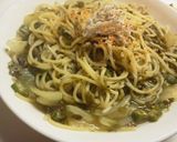アオサとシラスの柚子胡椒パスタ作り方12写真