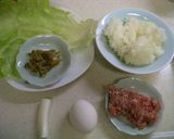 無言で食べちゃう♪ザーサイチャーハン作り方1写真