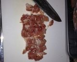 絶賛クリーミーフランスパンチキングラタン作り方1写真