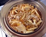 大根たっぷり！豚ひき肉でピリ辛麻婆鍋作り方3写真