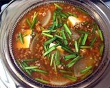 大根たっぷり！豚ひき肉でピリ辛麻婆鍋作り方6写真