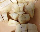 さつま芋と柿のサラダ作り方1写真
