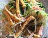 豆苗ともやしのポン酢和え♪作り方5写真