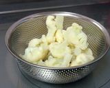 ＊カリフラワーとウインナーのオイマヨ＊作り方1写真