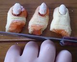 ハロウィン★簡単プロ級★グロ指クッキー作り方8写真
