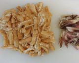 お揚げとみょうがの甘辛煮作り方1写真