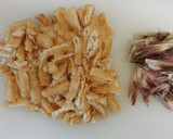 お揚げとみょうがの甘辛煮作り方1写真