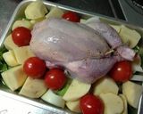 丸鶏のローストチキン作り方5写真