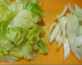 白菜とちくわの炊いたん(煮物)　どすぇ作り方1写真