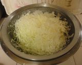 ♪キャベツとベーコンとゆで卵サラダ♪作り方1写真
