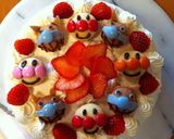 アンパンマンの簡単！バースデーケーキ★作り方12写真
