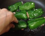 肉詰めピーマン＆椎茸和風味作り方10写真