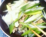 超簡単♡長ネギと豚肉のふわ卵甘辛炒め作り方6写真