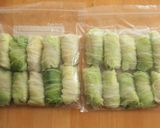 大量冷凍保存も☆ロール白菜～コンソメ味～作り方8写真