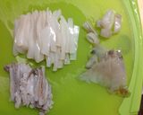 イカとほうれん草のサラダ作り方1写真