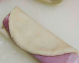 ふわふわ♪ハムロール＊懐かしい惣菜パン作り方4写真