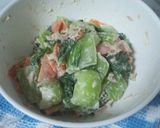 青梗菜のサラダ！作り方5写真