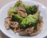 豚肉とブロッコリーのヨシダソース炒め作り方3写真