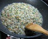 たくさん薬味と梅干としらすのゴマ油煮。*作り方2写真
