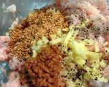 フープロで鶏だんご醤油麹入り作り方3写真