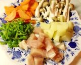 ささみ＆野菜たっぷりのヘルシーチーズ焼き作り方1写真