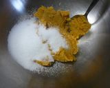 黒胡麻タマゴ味噌作り方1写真