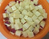 ほくほく(^-^)！さつまいもごはん作り方2写真